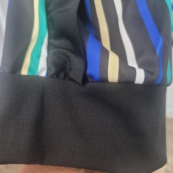 Women's Sleeveless Stripe RuffleBodycon Long Pants High Waist Jumper size 3X - Picture 5 of 13